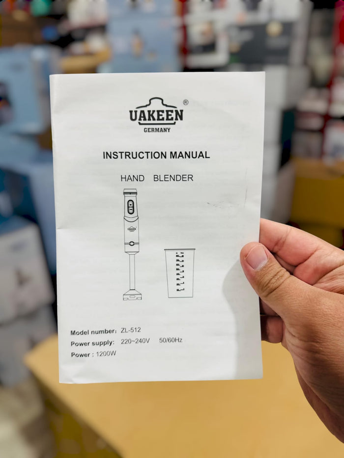 Uakeen Digital Hand Blender ZL-512