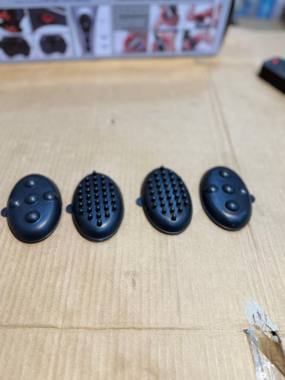 Double Heads &. Heating massager