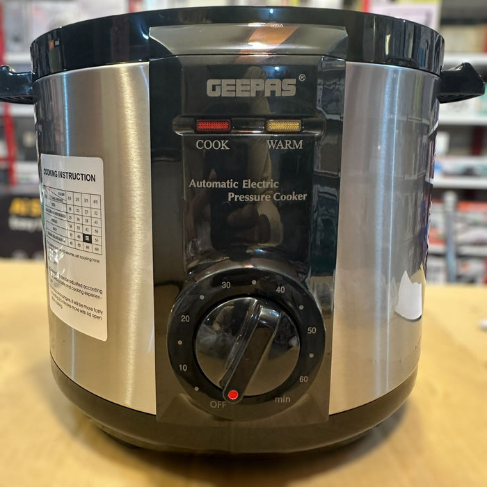 Geepas 6L Electric Pressure Cooker 307