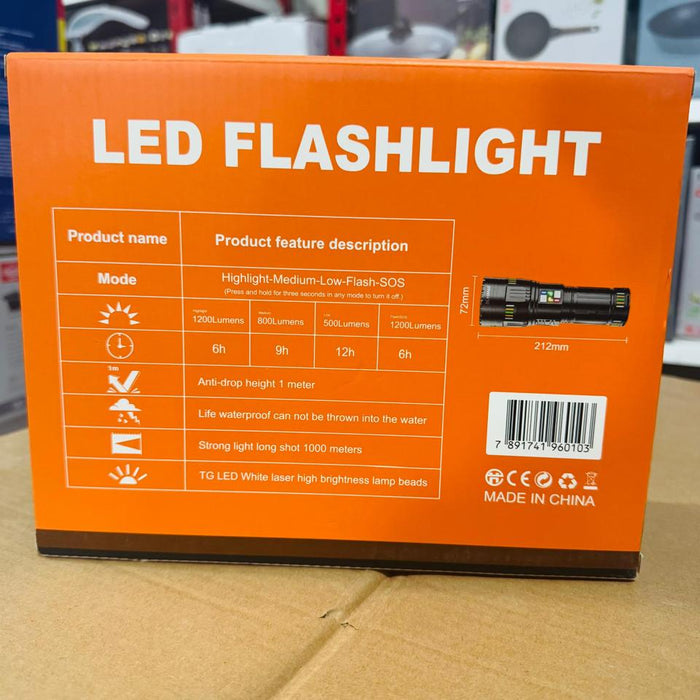 yemao high Power LED FLASHLIGHT 🔦