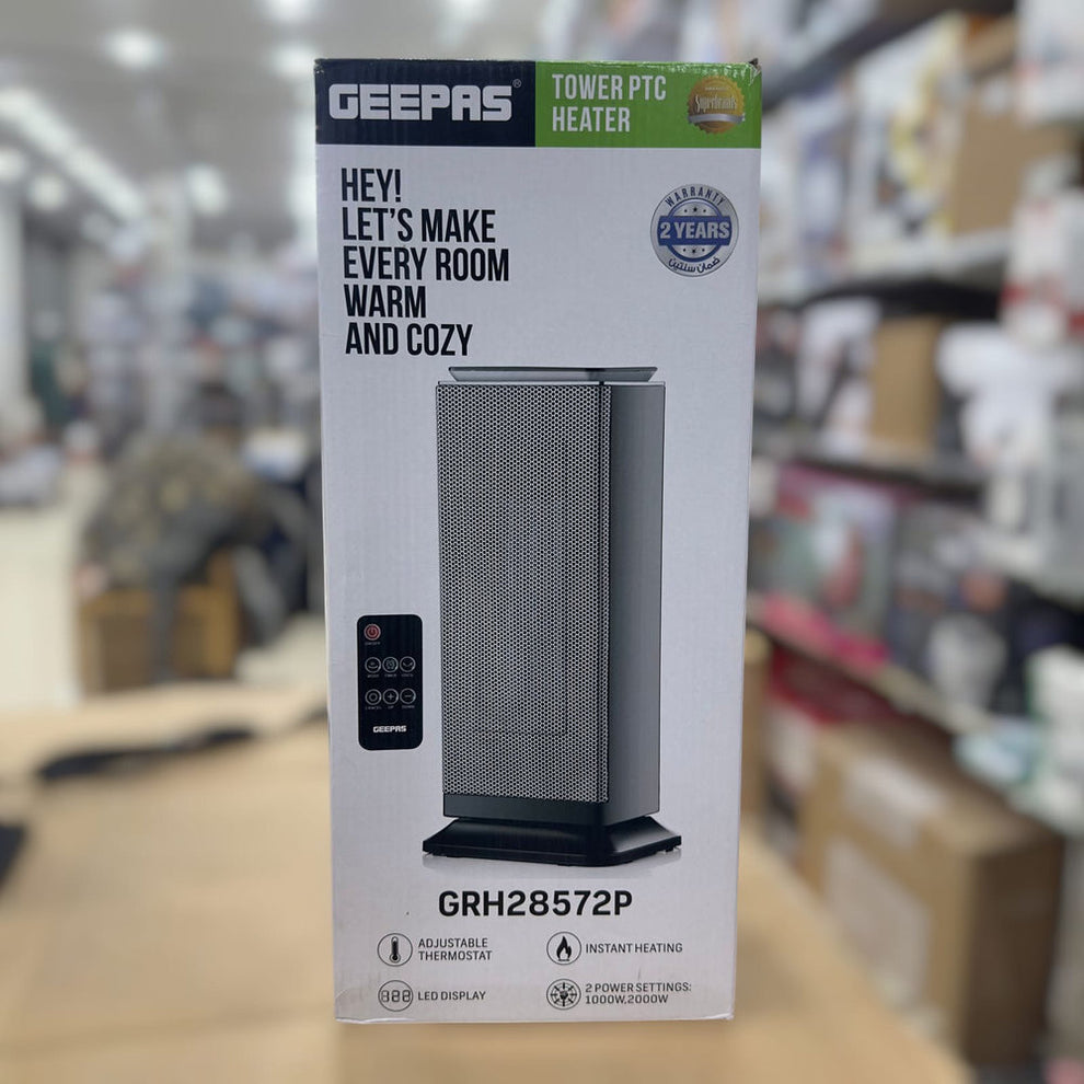 Geepas tower PTC heater 28572