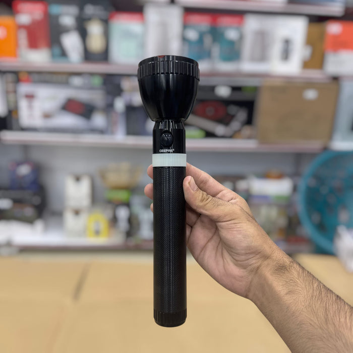 Geepas Rechargeable LED Flashlight-3801