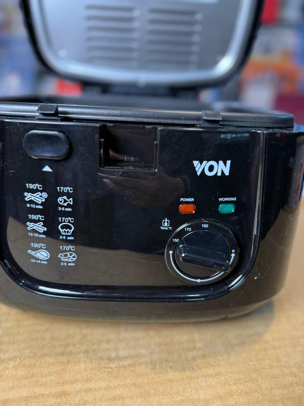 Von Deep Fryer 2.5L VSYD25BBK