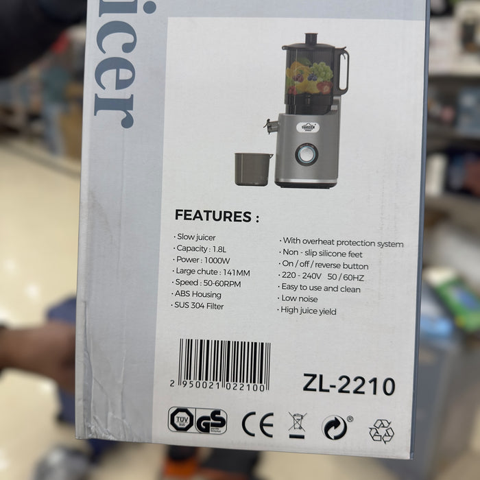 Uakeen Large Feed `Slow Juicer ZL-2210