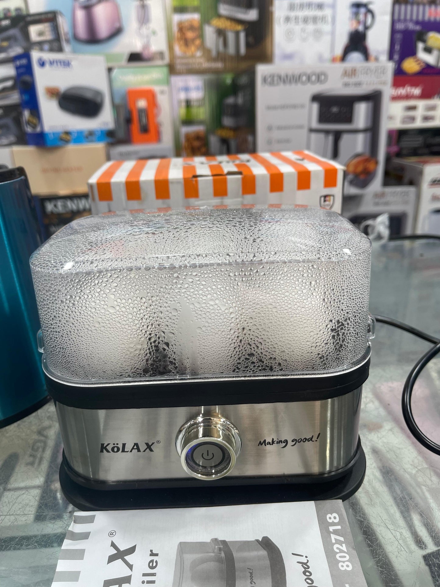 Kolax 6 Egg Boiler – Fast & Easy Egg Cooking