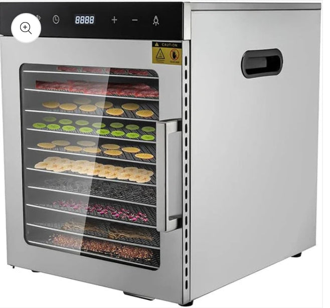 Premium stainless steel food dehydrator _10 Trays