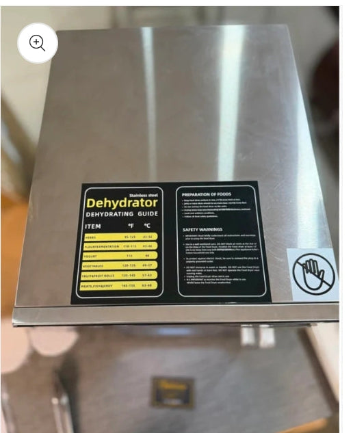 Premium stainless steel food dehydrator _10 Trays