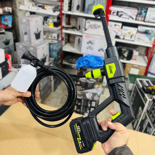 MDHL 48V Double Battery Rechargeable Pressure Washer Gun – Portable Cleaning Machine