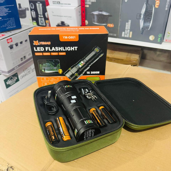 yemao high Power LED FLASHLIGHT 🔦