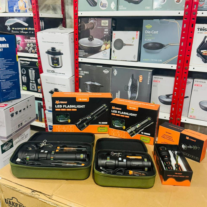 yemao high Power LED FLASHLIGHT 🔦