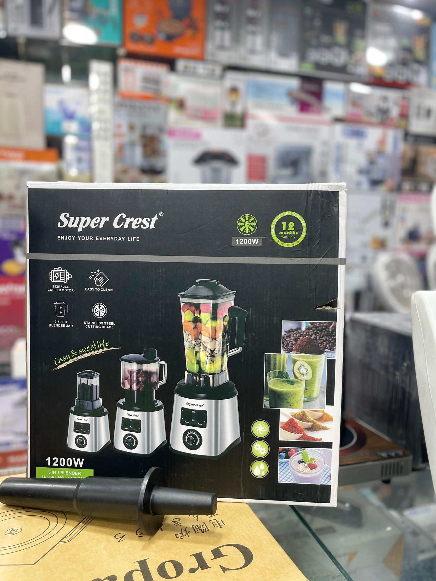 Super crest. 3_in_1  JUICER BLENDER