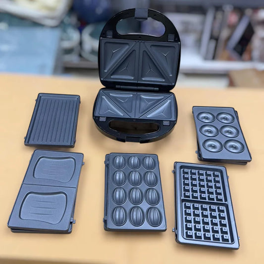 Uakeen 6-in-1 Sandwich Maker ZL-410