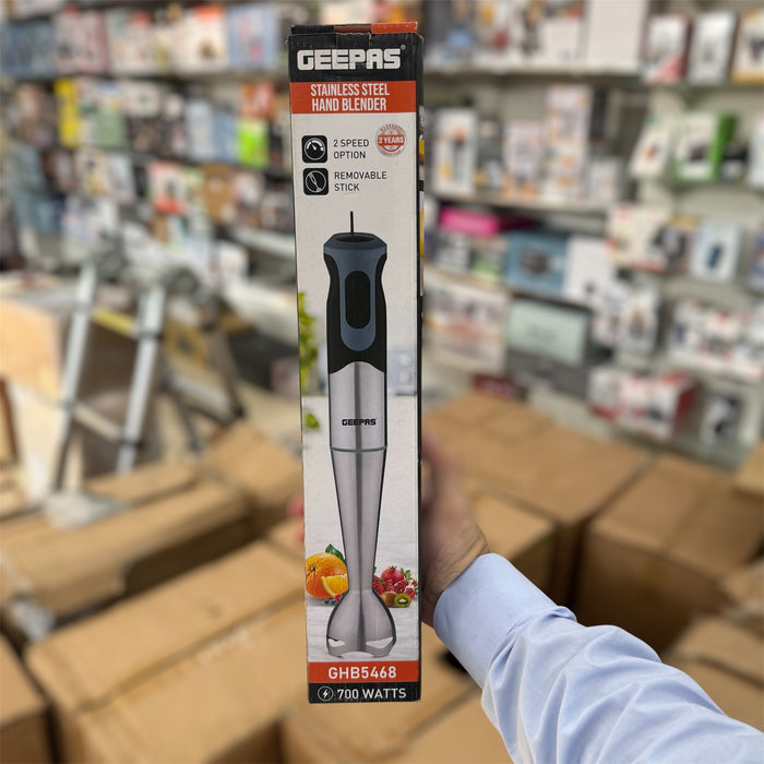 Geepas 700W Stainless Steel Hand Blender-5468