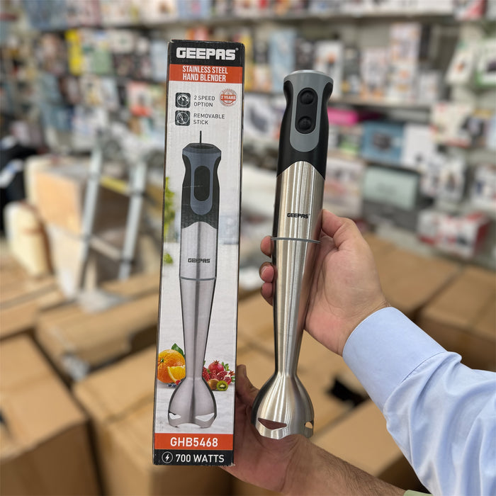 Geepas 700W Stainless Steel Hand Blender-5468