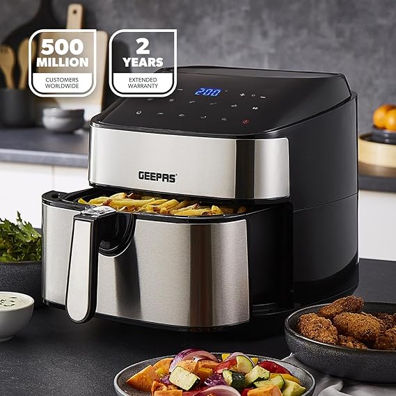 Geepas Vortex 7.5L Digital Air Fryer 37530