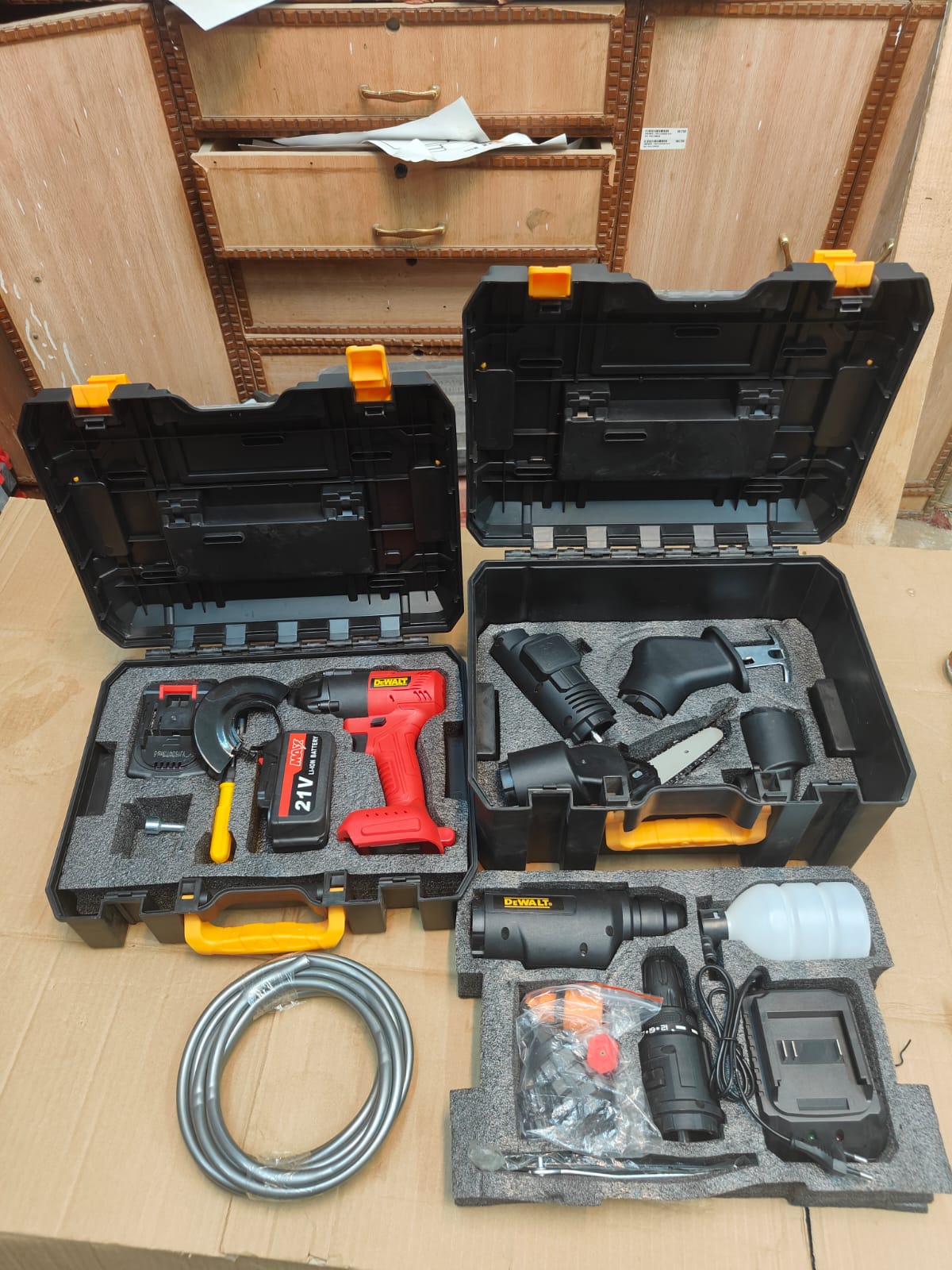 Dewalt 7 in 1 drill machine set