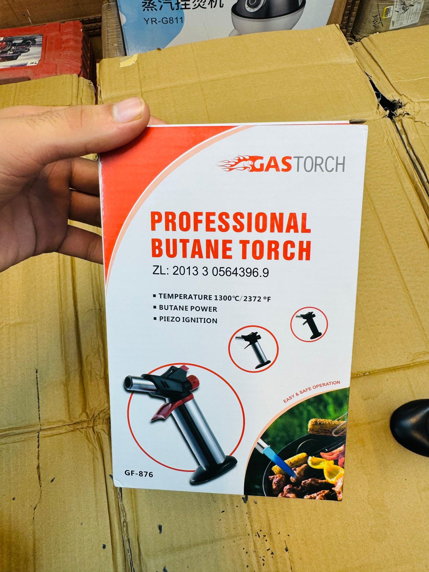 Professional barbecue & cigar lighter