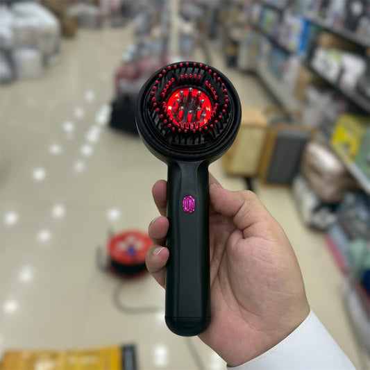 Rechargeable Scalp Massager Comb for Hair Growth & Relaxation