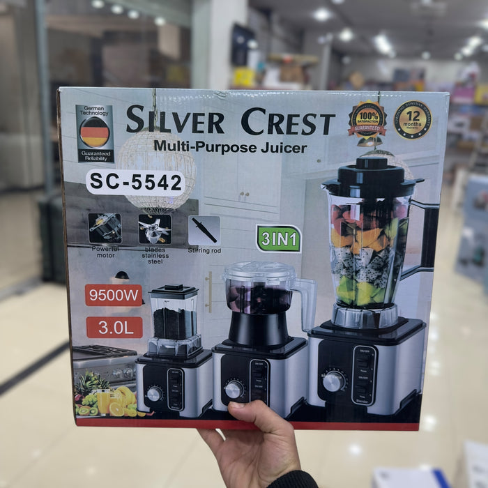 3in1 Silver Crest juicer