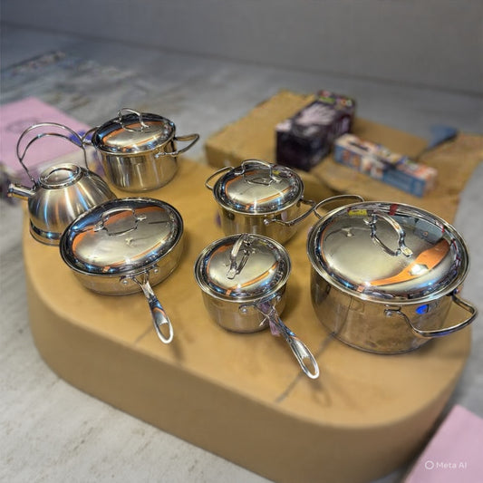 Korkmaz Tombik 12Pcs Cookware Set