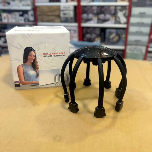 Stress Relief & Scalp Relaxation Intelligent Electric Head Massager Helmet