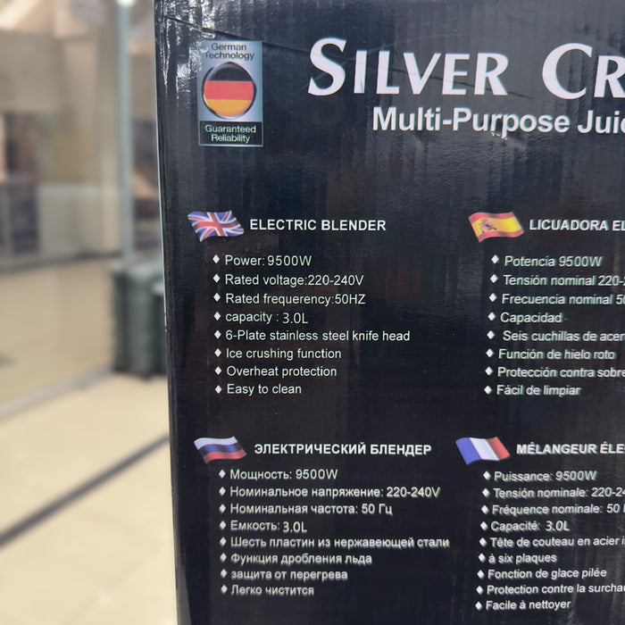 3in1 Silver Crest juicer