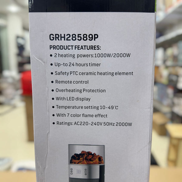 Geepas 3D Scenery Tower Ceramic Heater Grh28589P