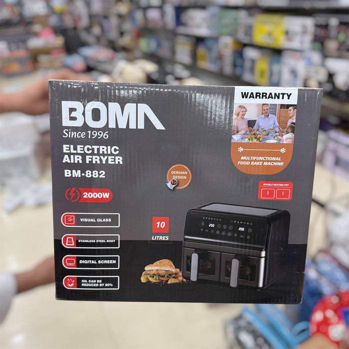 Boma Double Door 10L Digital Air Fryer BM-882