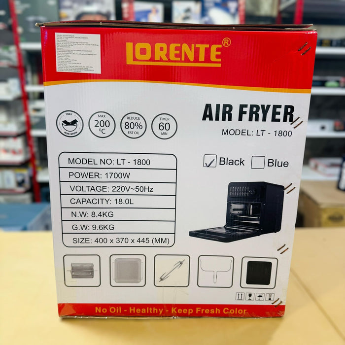 Lorente 18L Digital Air Fryer LT-1800