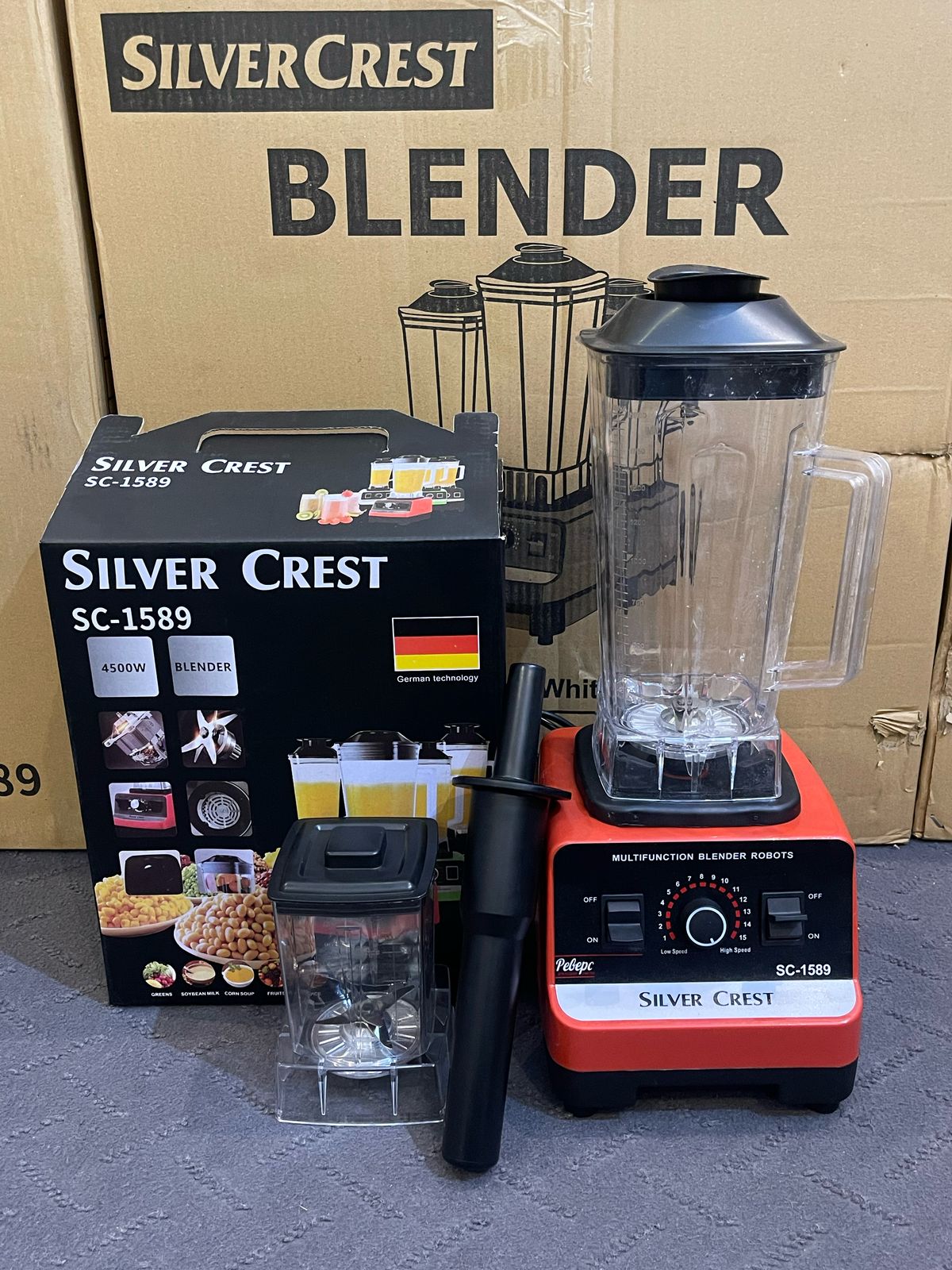 Silver crest 2in1 juicer blender