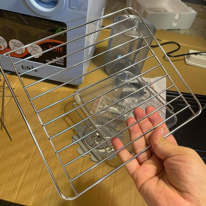 UNIE Digital Air Fryer Sky Blue 14.5L