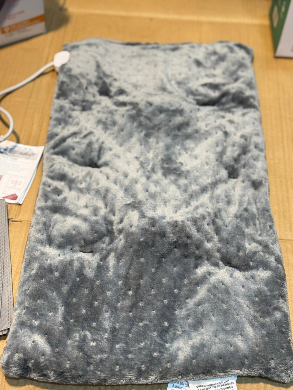 Massaging Weighted Heating Pad | Pain Relief & Muscle Relaxation