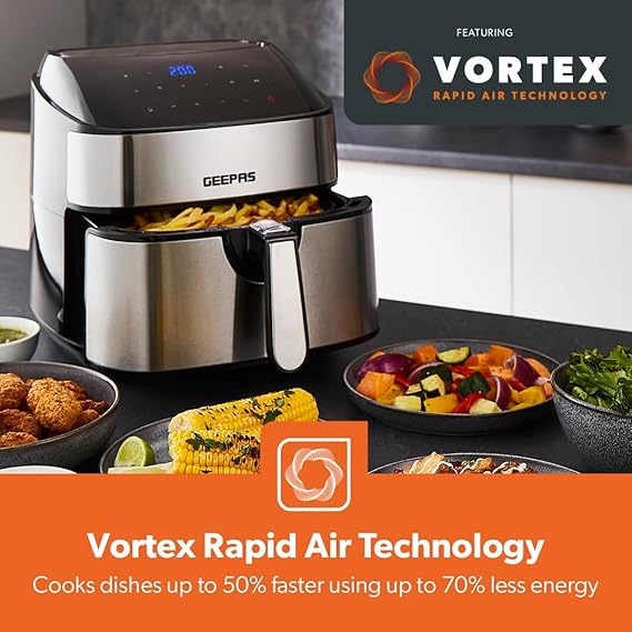 Geepas Vortex 7.5L Digital Air Fryer 37530