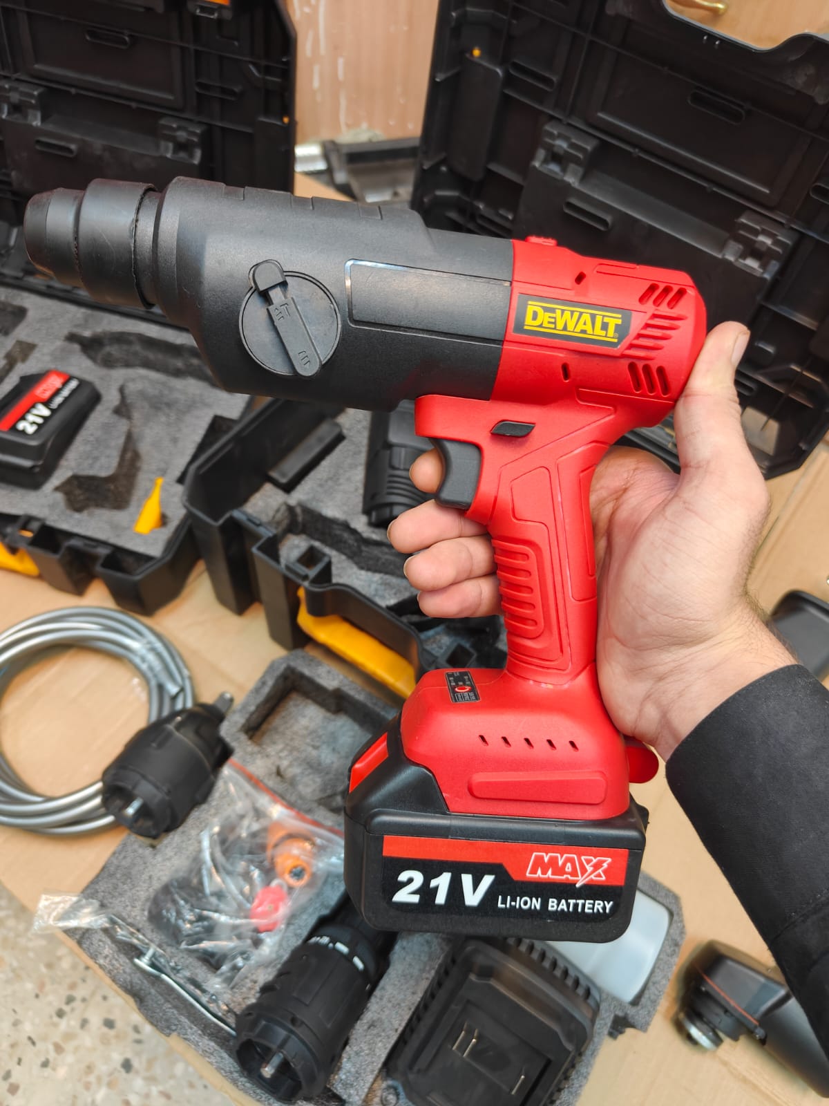 Dewalt 7 in 1 drill machine set