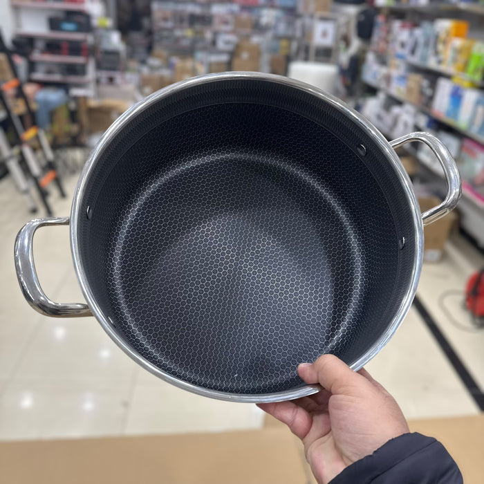 4pcs Big Size Laser Coated Casserole