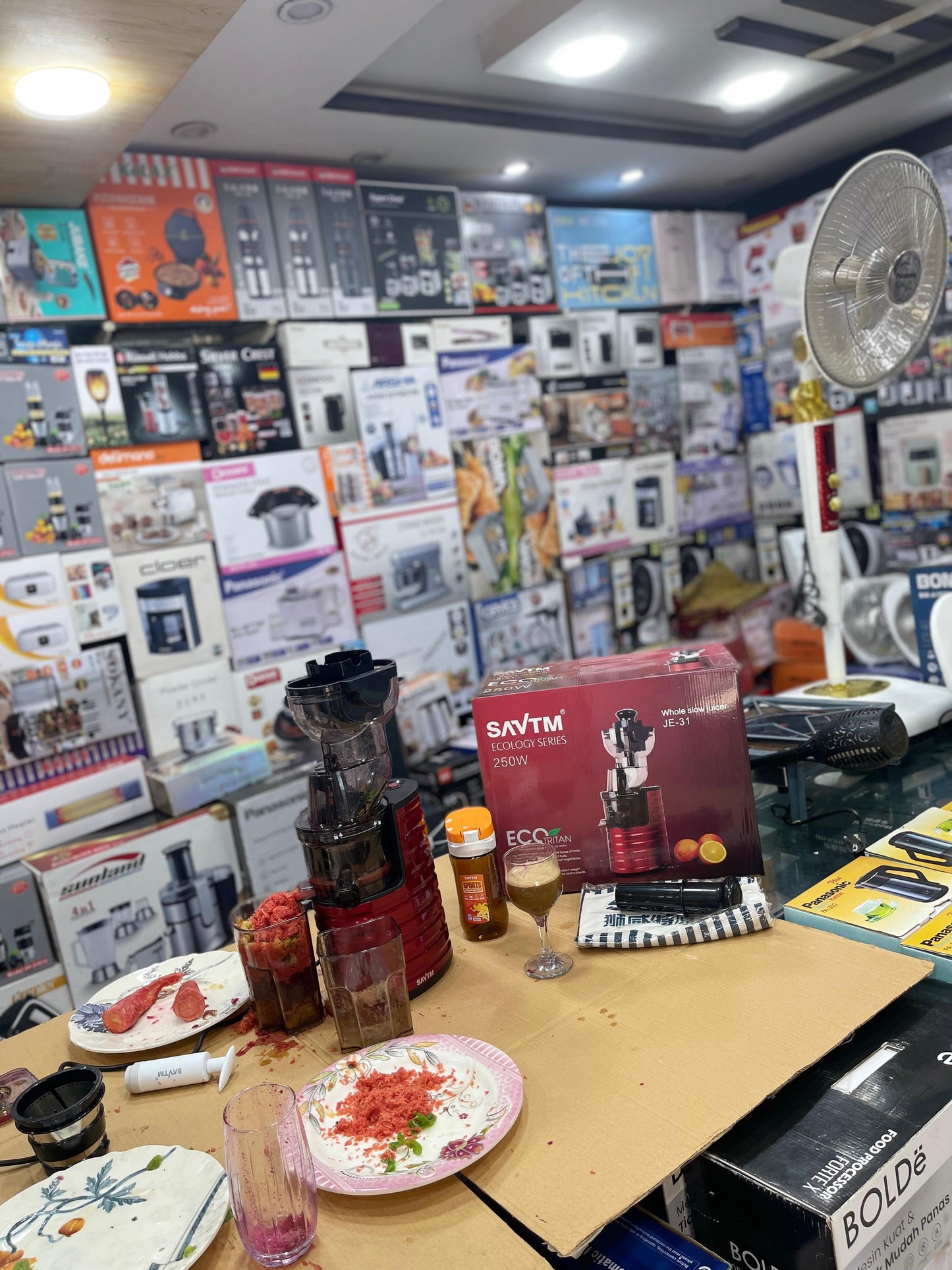 savtm 2 IN 1 Ice cream & cold press juicer JE-31 ( slow juicer )