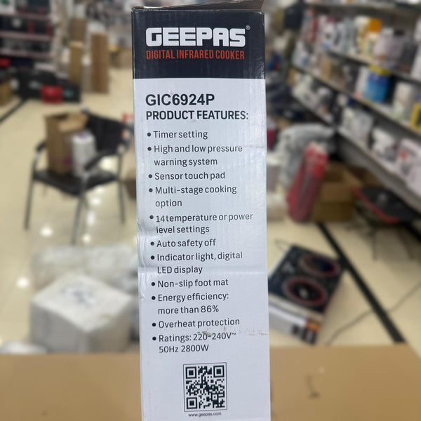 Geepas Digital Infrared Universal Hot Plate