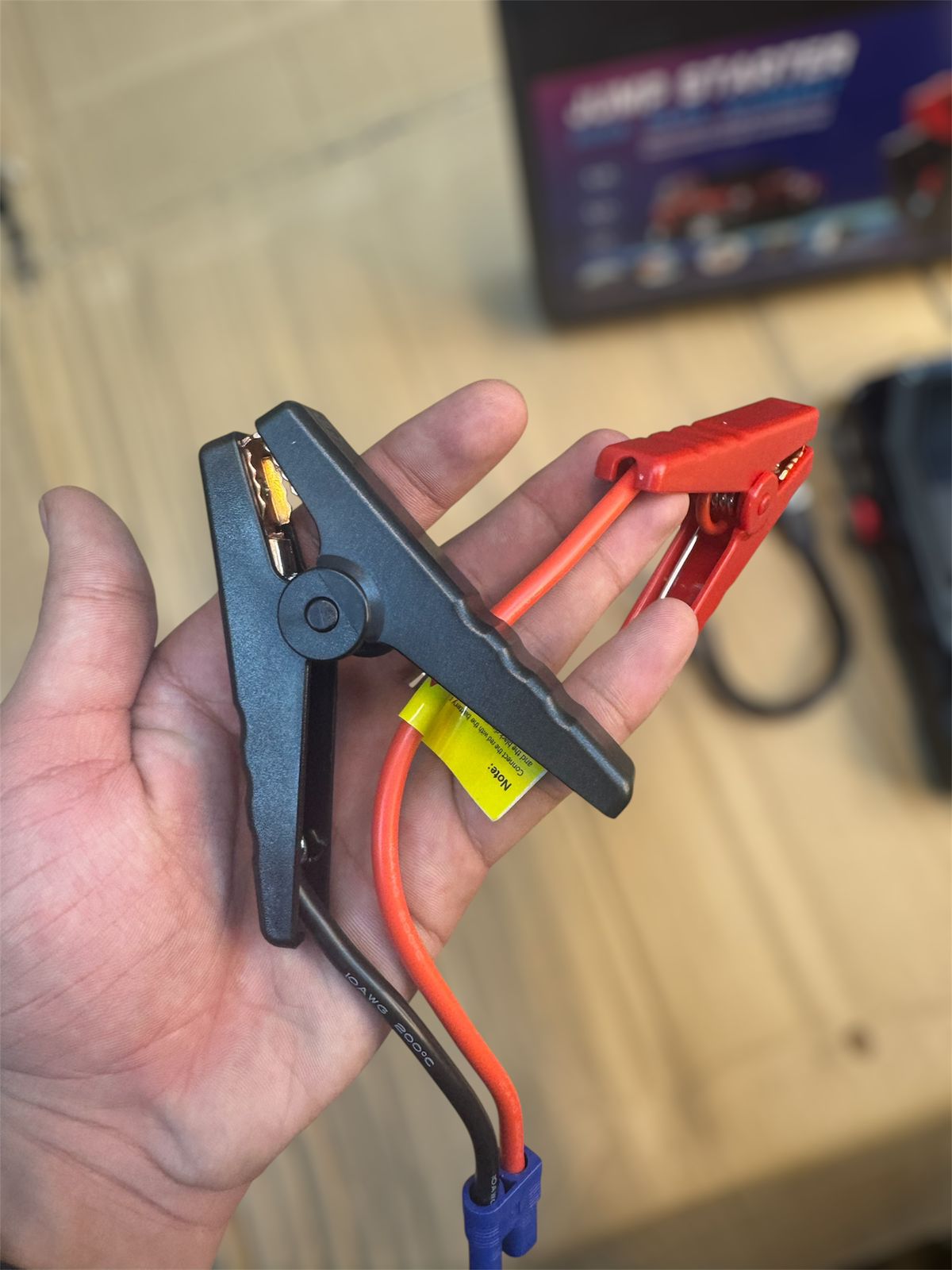 Rechargeable jump starter 3 in 1 function 18000 battery