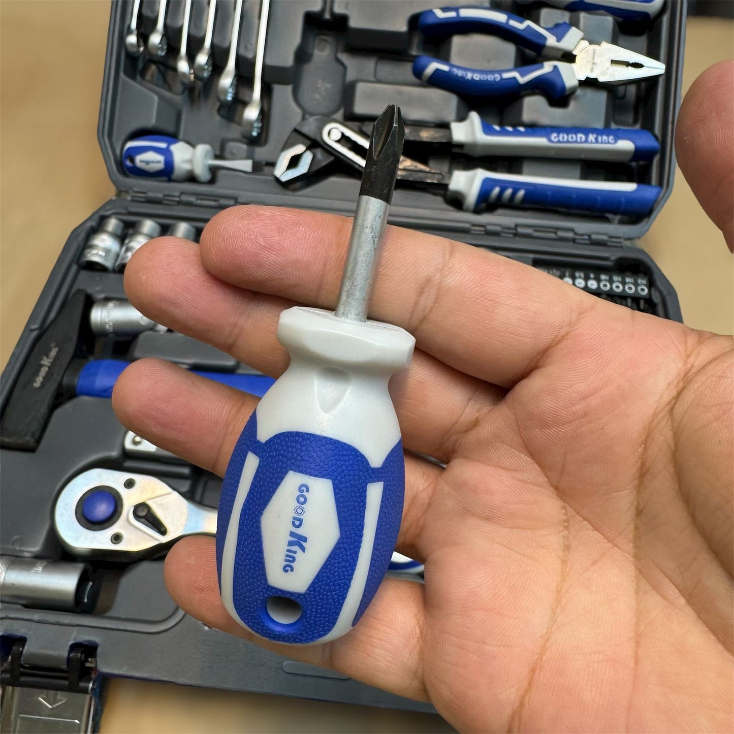 Russia GOOD KING Commercial 61 pcs tool bo