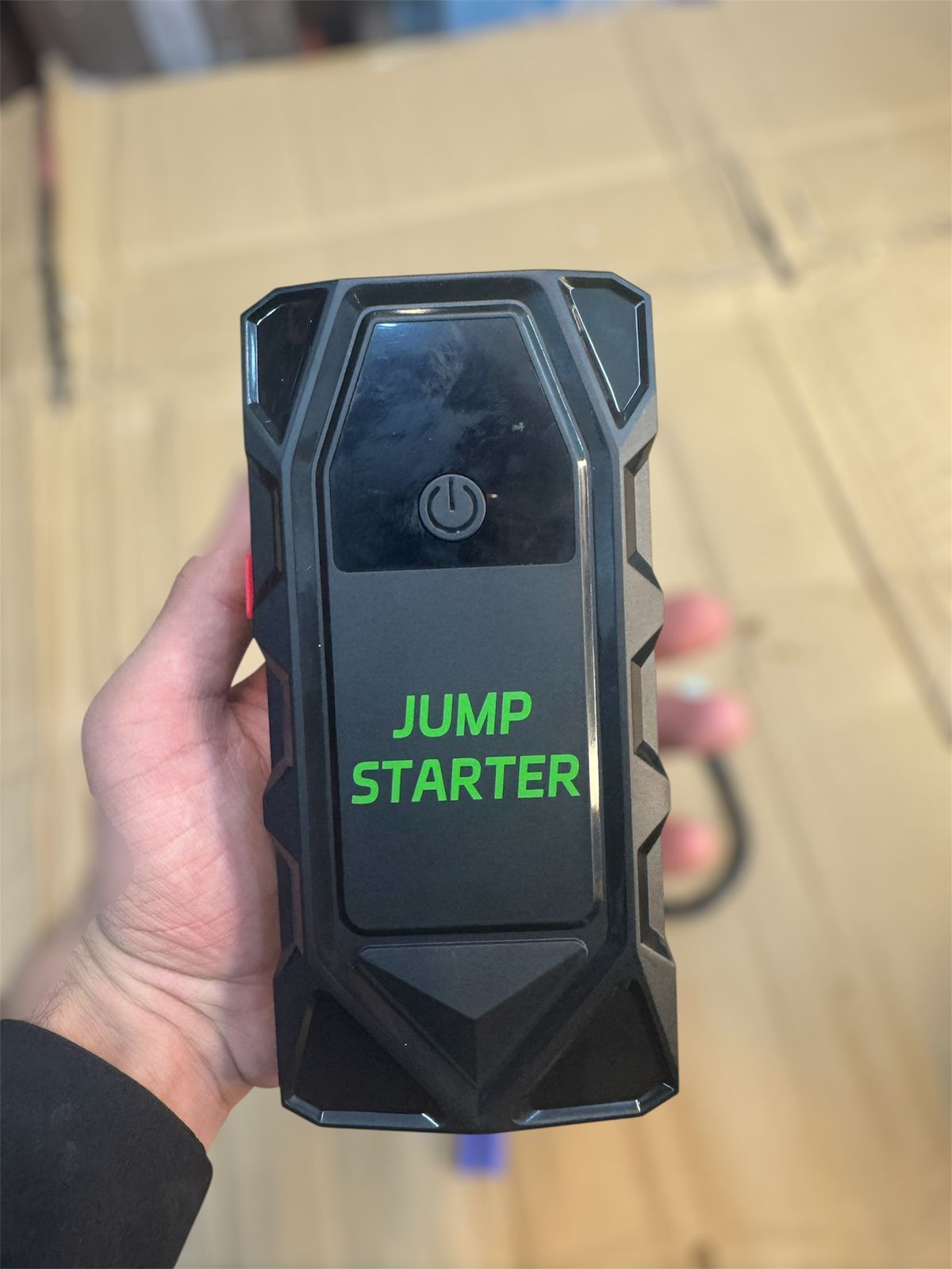 Rechargeable jump starter 3 in 1 function 18000 battery