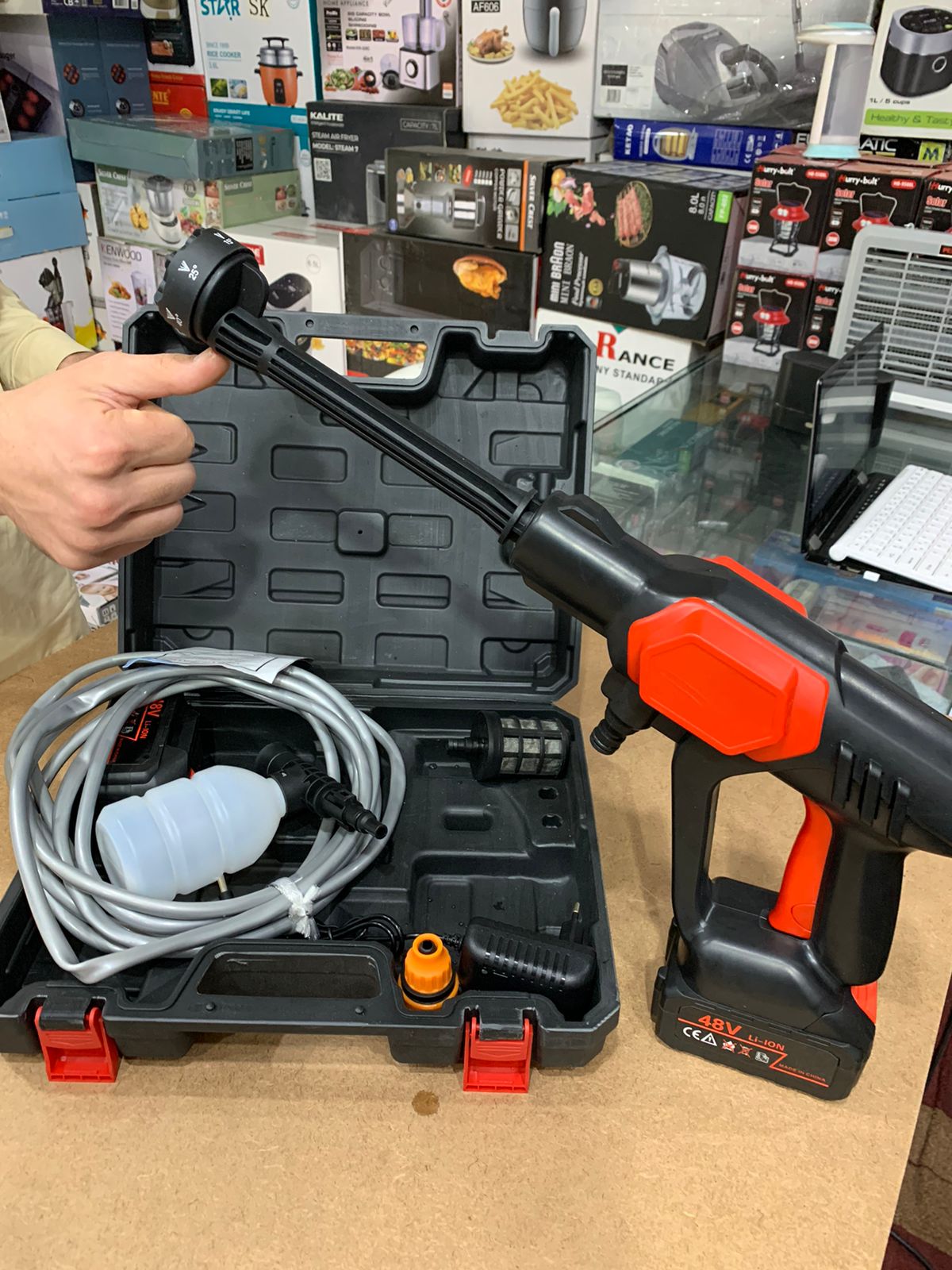 Rechargeable Car washer high power