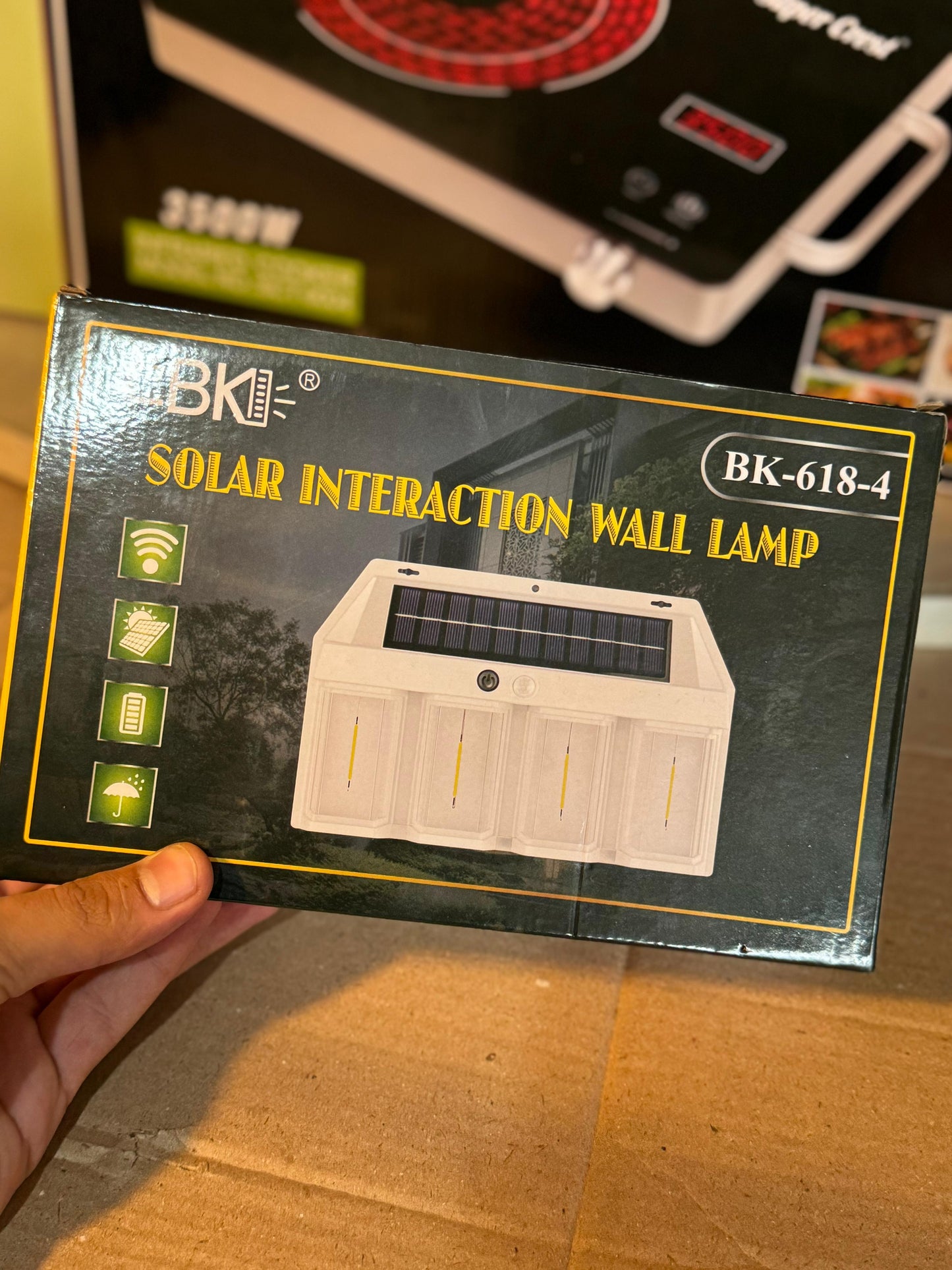 Solar wall limp 1500MAH