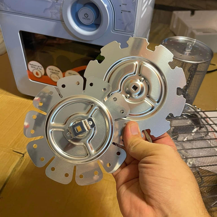 UNIE Digital Air Fryer Sky Blue 14.5L