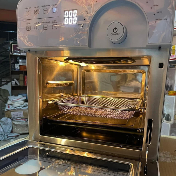 UNIE Digital Air Fryer Sky Blue 14.5L