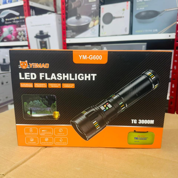 yemao high Power LED FLASHLIGHT 🔦