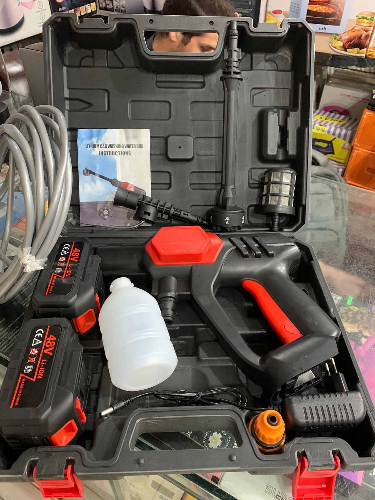 Rechargeable Car washer high power