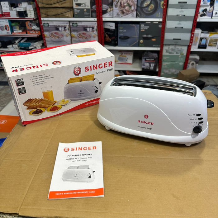 Singer 4 Slice Popup Toaster SPT-114