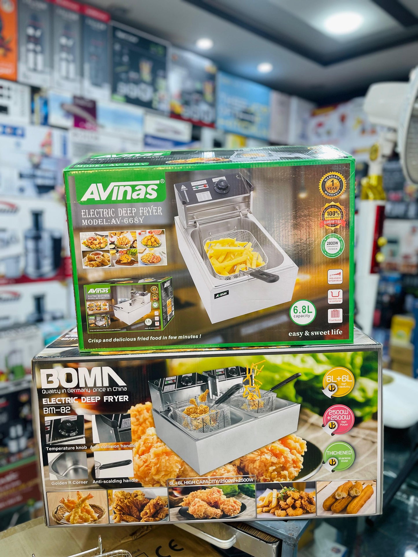 Avinas Electric Deep Fryer 2 modal