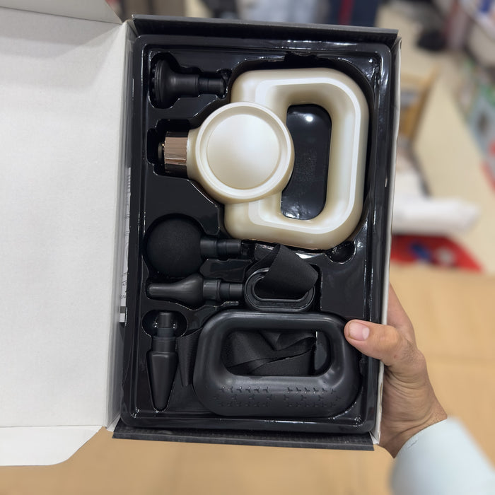 2 in 1 Massager Belt & Fascial Gun HB-016