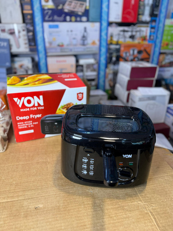 Von Deep Fryer 2.5L VSYD25BBK
